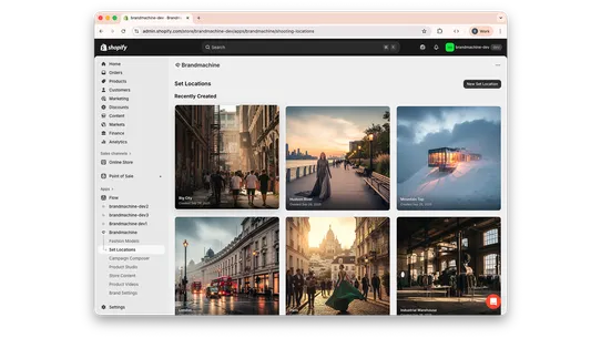 Brandmachine screenshot