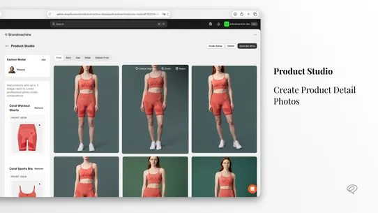 Brandmachine screenshot