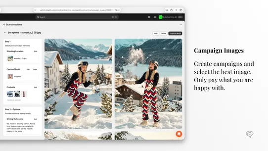 Brandmachine screenshot