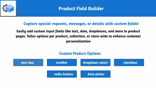 Product Fields Builder‑ Pro screenshot