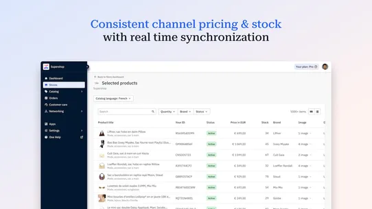 Mirakl Connect screenshot