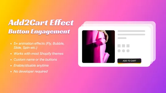 Add2Cart Effect screenshot