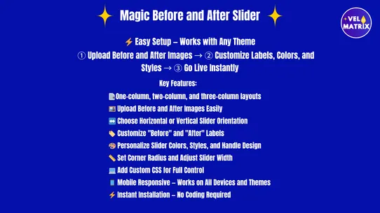 Magic: Before And After Slider screenshot