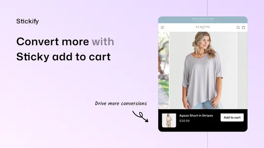 Stickify Sticky Add to Cart screenshot
