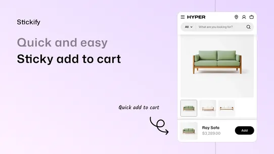 Sticky Add to Cart — Stickify screenshot