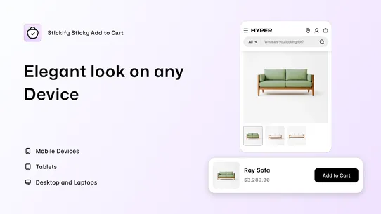Sticky Add to Cart — Stickify screenshot