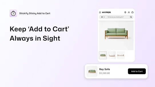 Sticky Add to Cart — Stickify screenshot