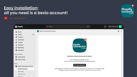 Bexio Connector by Helvy screenshot