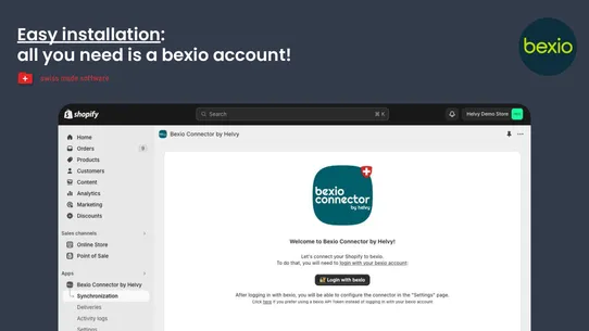 bexio screenshot