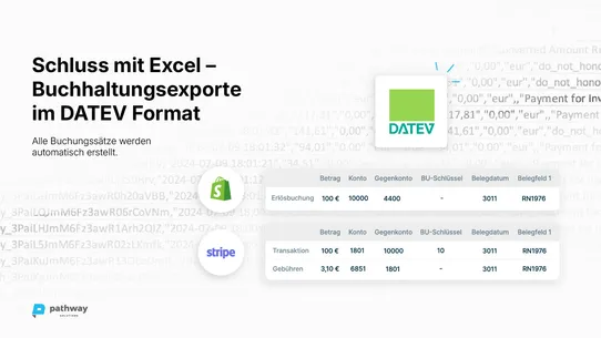 Rechnungsprinter Pro &gt; DATEV screenshot