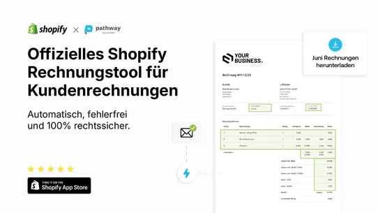 Rechnungsprinter Pro &gt; DATEV screenshot