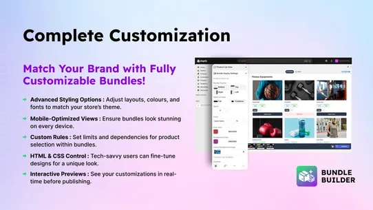 Bundle Builder screenshot