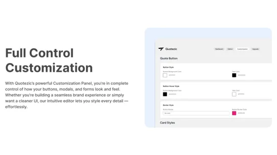 Quotezic – Request a Quote screenshot