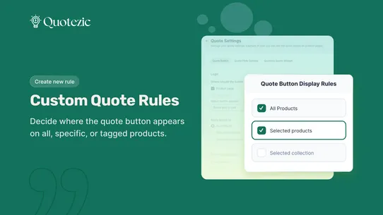 Quotezic – Request a Quote screenshot
