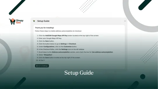 Shopy Geo screenshot