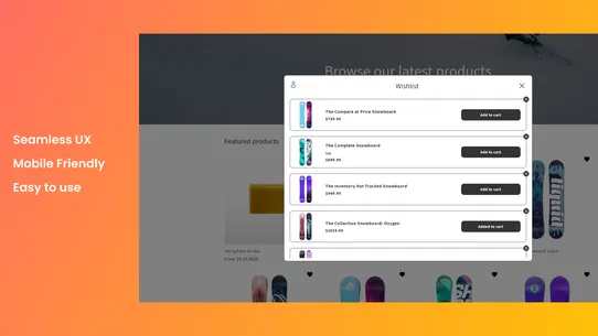 KiwiSprout Wishlist screenshot