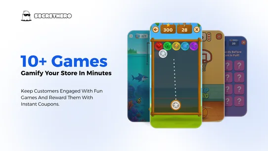 SecretHero Games &amp; Rewards Hub screenshot