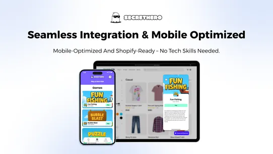SecretHero Games &amp; Rewards Hub screenshot