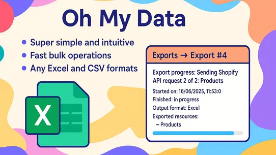 Oh My Data screenshot