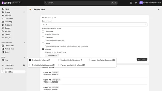 Oh My Data screenshot