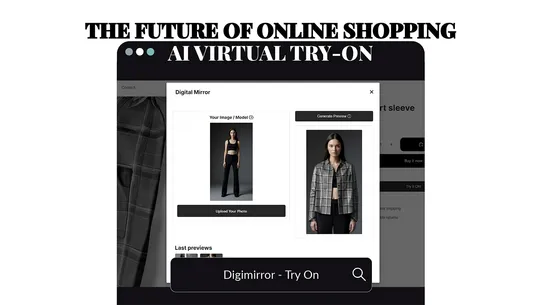 Digimirror ‑ AI clothes Try on screenshot