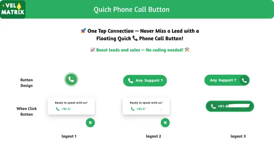 Quick Phone Call Button screenshot