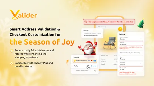 VL: Checkout Address Validator screenshot