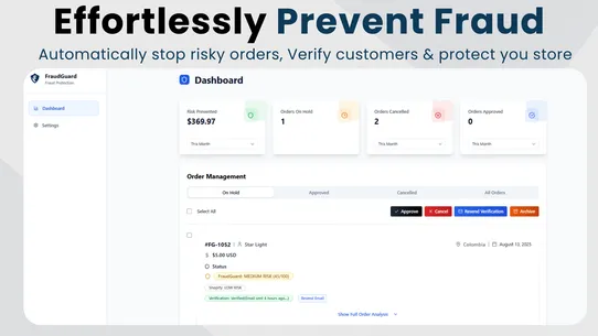 FraudGuard screenshot
