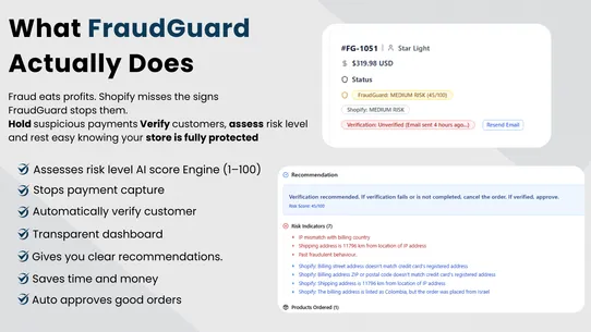 FraudGuard screenshot