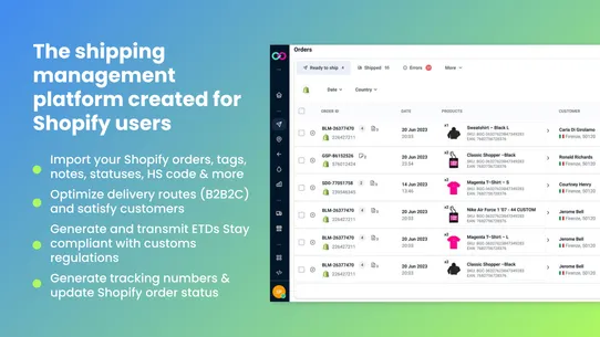 ShippyPro ‑ Shipping Platform screenshot