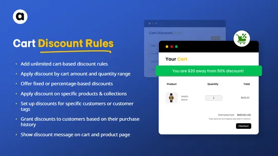 Cart Discount Rules screenshot