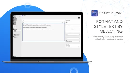 SmartBlog screenshot