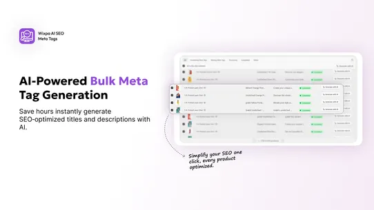 AI SEO Meta Tags Generator screenshot