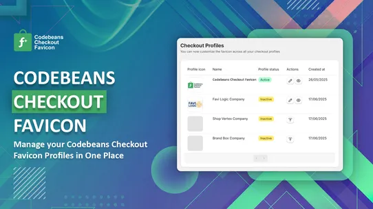 Codebeans Checkout Favicon screenshot