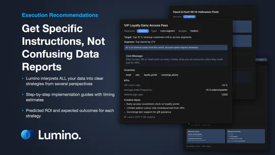 Lumino | Marketing Agent screenshot