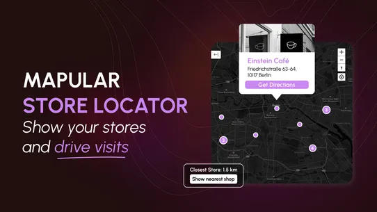 Mapular ‑ Store Locator screenshot