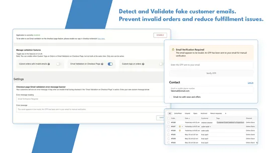 Xpress Email Validation screenshot