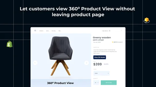 Milople 3D Product View screenshot