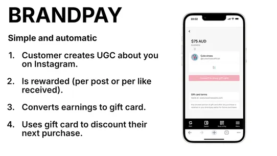 Brandpay UGC Rewards &amp; Loyalty screenshot