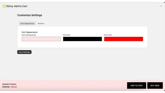 QuickStick: Cart &amp; Buy Now screenshot