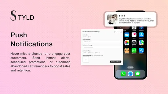Styld ‑ Mobile App Builder screenshot