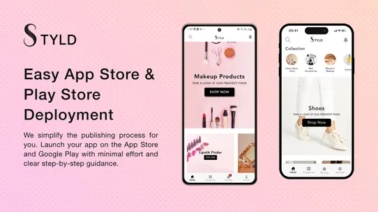 Styld ‑ Mobile App Builder screenshot