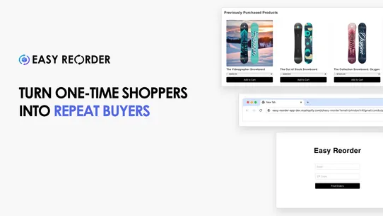 Easy Reorder screenshot
