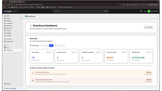 StoreScore screenshot