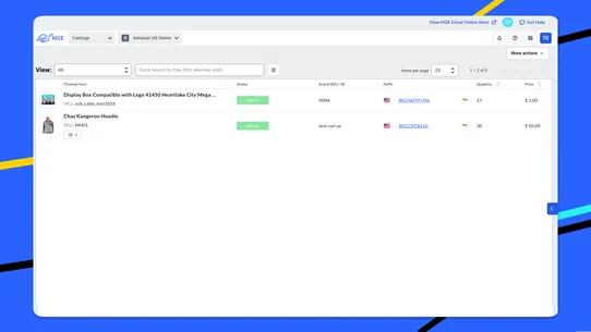 Amazon MCF by M2E screenshot