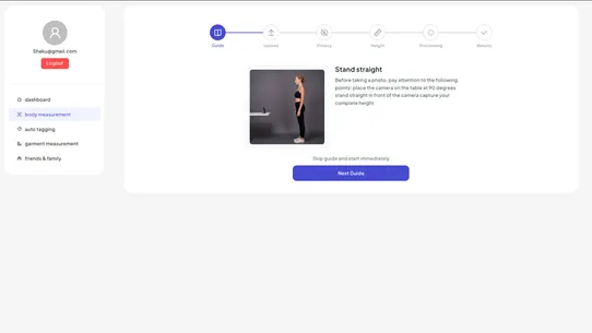 Shaku: Size Recommendation screenshot