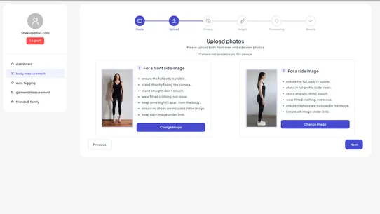 Shaku: Size Recommendation screenshot