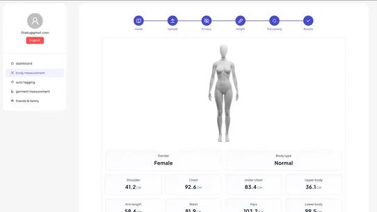 Shaku: Size Recommendation screenshot