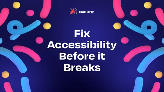 TestParty: Accessibility Scan screenshot