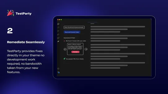 TestParty: Accessibility Scan screenshot